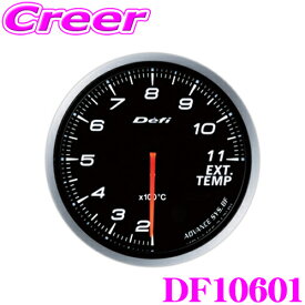 Defi デフィ 日本精機 DF10601 Defi-Link Meter (デフィリンクメーター) アドバンス BF 排気温度計 【サイズ：φ60/照明カラー：ホワイト】
