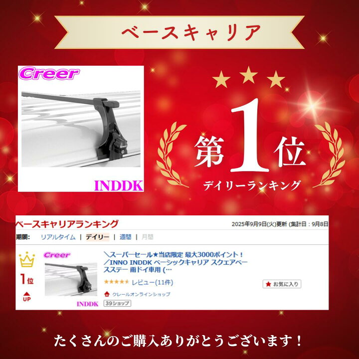 楽天市場】エリア対抗！＼最大1,000円クーポン／【～6/23迄】INNO 