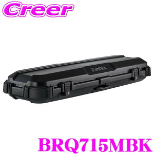 INNO ���[�t�{�b�N�X BRQ715MBK ���[�t�M�A�P�[�X715 �u���b�N 220L �n�[�t�T�C�Y �X�N�G�A�^ ������ �T�C�h�n���h���t�� �ЊJ�� ������ ���Ċ|���ۊǉ\ �����x�[�X�L�����A �Ή� �ו� �ύ� �X�L