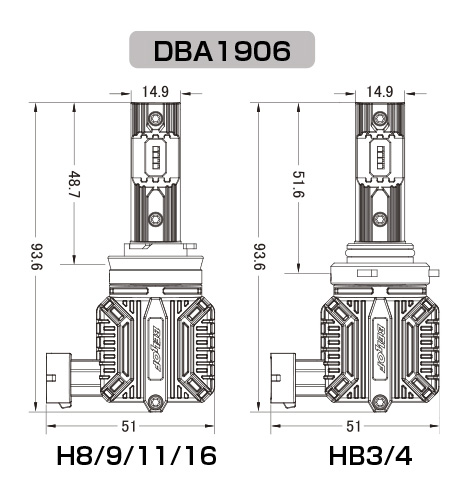 楽天市場】ベロフ DBA1906 LEDヘッド & フォグランプバルブ プレシャス 