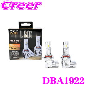 ベロフ DBA1922 ヘッドライト用LEDバルブ プレシャス・レイZ HB3/HB4タイプ 4500K/3600lm(左右合計) ハロゲン交換用LEDバルブ