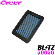 【レビューで確率UP】最大5万pt大抽選会 BLITZ ブリッツ WD-869B No.59656 POWER AIR FILTER LM ダイハツ…