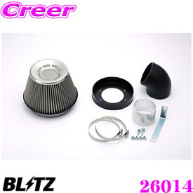 BLITZ ブリッツ No.26014 日産 スカイライン(HR32 HCR32 HNR32)用 サスパワー コアタイプエアクリーナー SUS POWER AIR CLEANER