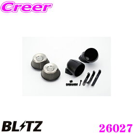 BLITZ ブリッツ No.26027 日産 スカイライン GT-R(BNR32)用 サスパワー コアタイプエアクリーナー SUS POWER AIR CLEANER