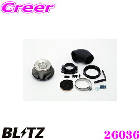 BLITZ ブリッツ No.26036 日産 マーチ(AK12 BK12 BNK12 K12) サスパワー コアタイプエアクリーナー SUS POWER AIR CLEANER