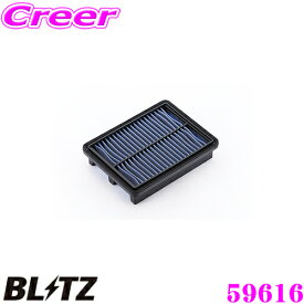 BLITZ ブリッツ エアフィルター SA-320B 59616 マツダ デミオ(DJ系)用 サスパワーエアフィルターLM SUS POWER AIR FILTER LM 純正品番P501-13-3A0対応品