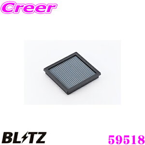 BLITZ ubc GAtB^[ WN-227B 59518 Y XJCCNXI[o[(J50/NJ50)p TXp[GAtB^[LM SUS POWER AIR FILTER LM iAY120-NS050Ήi