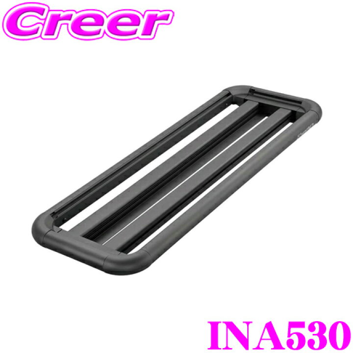 楽天市場】INNO INA530 ルーフデッキ45 ベースキャリアとヒッチ 