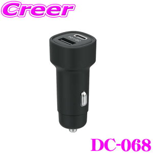 JV DC-068 ԍڗpUSBd Type-A Type-C PDΉ DC-48W USB2|[g PD30W+18W 12V / 24VԌp ۏؕt