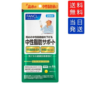 【複数購入 割引クーポン配布中】ファンケル 中性脂肪サポート 20日分