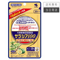 【複数購入 割引クーポン配布中】小林製薬 サラシア100 プレミアム 約20日分 120粒