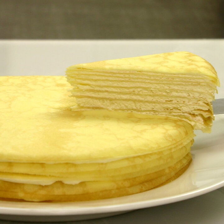 楽天市場 ミルクレープ プレーン 6号ホールケーキ 名入れスイーツの店クレープ工房