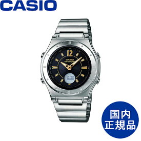 CASIO カシオ アナログ ソーラー 電波時計 レディース wave ceptor ウェーブセプター ウォッチ 国内正規品 腕時計【LWA-M141D-1AJF】