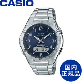 CASIO カシオ アナデジ ソーラー 電波時計 メンズ wave ceptor ウェーブセプター ウォッチ 国内正規品 腕時計【WVA-M640D-2A2JF】