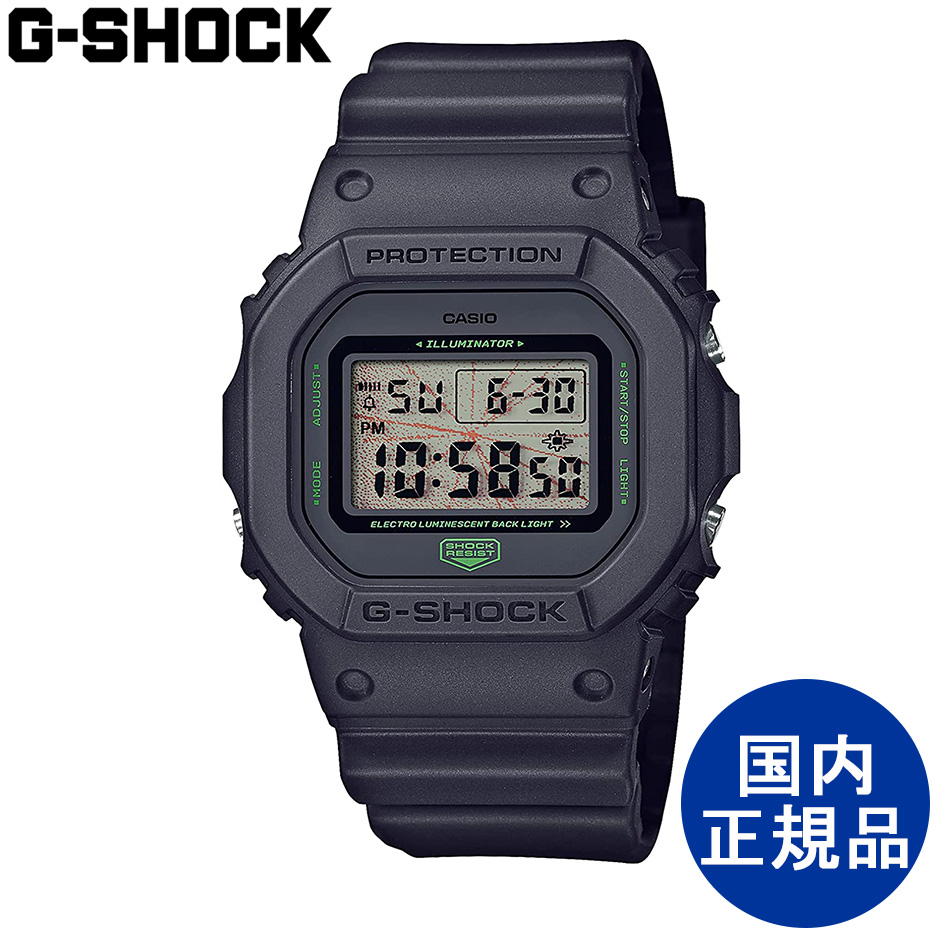 送料無料 1年延長保証 G-SHOCK CASIO カシオ ジーショック DW-5600MNT-1JR メンズ 秀逸 高級 腕時計 ブラック 国内正規品