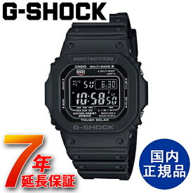 G-SHOCK CASIO ジーショック カシオ 国内正規品 腕時計 電波ソーラー スーパーイルミネータータイプ メンズ ブラック【GW-M5610U-1BJF】