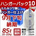 【200個限定・今だけ特別セール！】29年9月下旬までお預かりします。青10点ハンガー（保管）たたみジワ無し 当店だけ！「ALLハンガー仕上げ　保管パック10（...