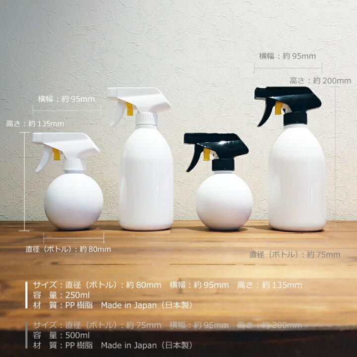 楽天市場 スプレーボトル アルコール対応キュートボール 泡スプレー 250ml 白 白 真っ白泡スプレーボトル 球体 本体 白 スプレー 白 容量 250ml Pet製 光沢仕上げ クレス オリジナルボトル 詰め替えボトル おしゃれ 容器 そのまま 洗剤 遮光 国内出荷