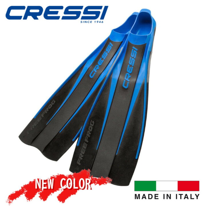 楽天市場】CRESSI ダイビング フィン フリーフロッグFREEFROGロング  