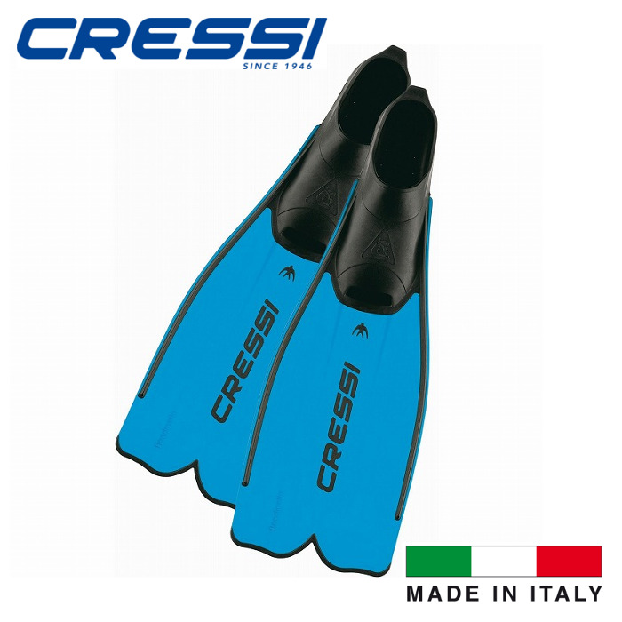 スノーケリング フィンスイミング トレーニング イタリア製 CRESSI フィン シュノーケリング ロンディネッラRONDINELLAロングブレード フルフット 流行のアイテム 2022新作モデル