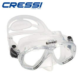 CRESSI ダイビング マスク アクションACTION水中カメラ取付可能 装着用ネジ付属