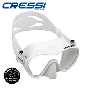 CRESSI �_�C�r���O �}�X�N �G�t����F1�t���[�����X ��჌���Y