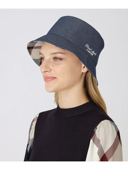 楽天市場】【SALE／20%OFF】リバーシブルバケットハット BLUE LABEL 