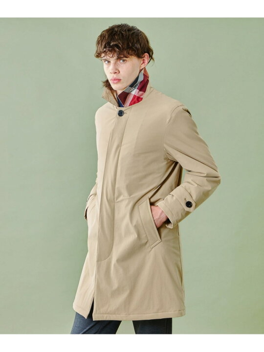 楽天市場】【SALE／62%OFF】【WEB限定】パデットステンカラーコート 