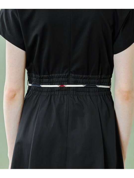 楽天市場】【SALE／40%OFF】ライトストレッチジャージーコンビドレス 