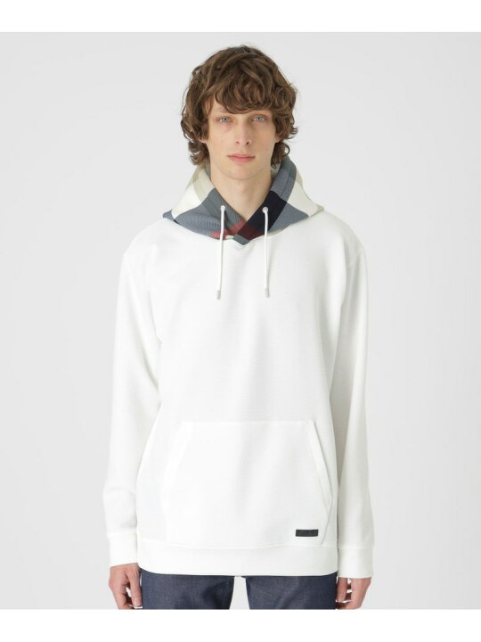 楽天市場】【SALE／40%OFF】パーシャルチェックフーディー BLACK LABEL 