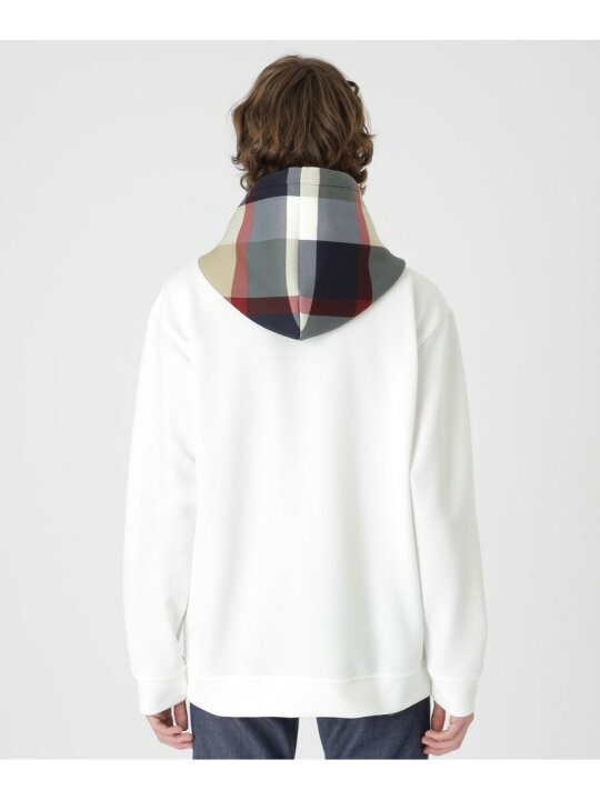 楽天市場】【SALE／40%OFF】パーシャルチェックフーディー BLACK LABEL 