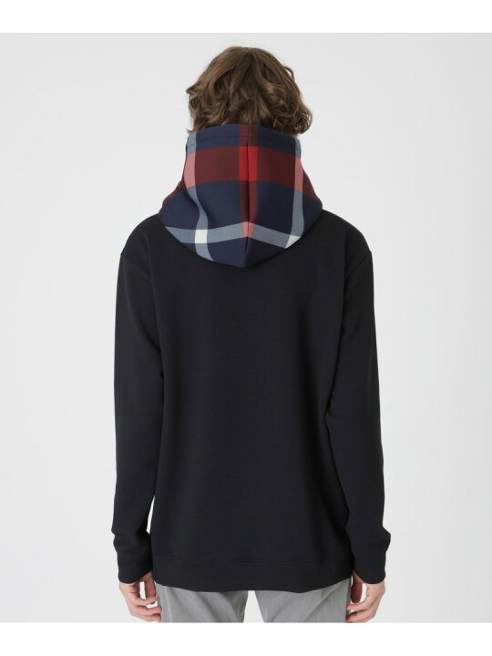 楽天市場】【SALE／40%OFF】パーシャルチェックフーディー BLACK LABEL 