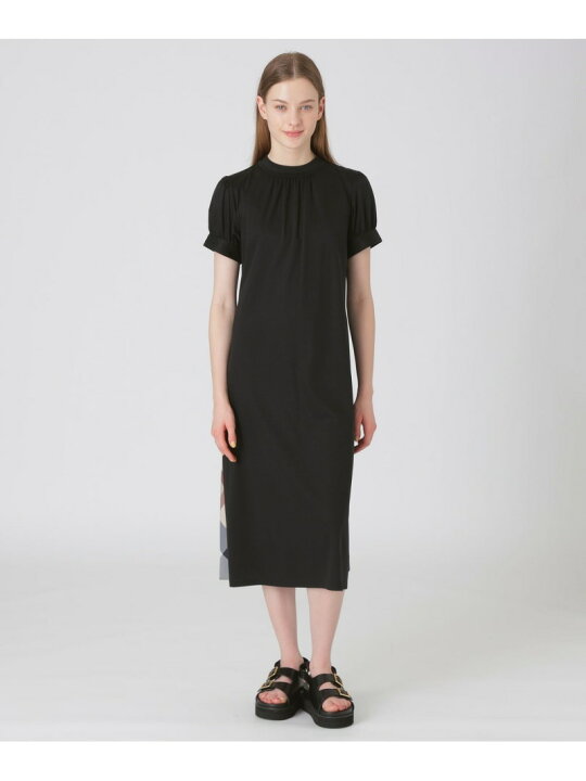 楽天市場】【SALE／25%OFF】セルロースコットンスムースドレス BLUE  