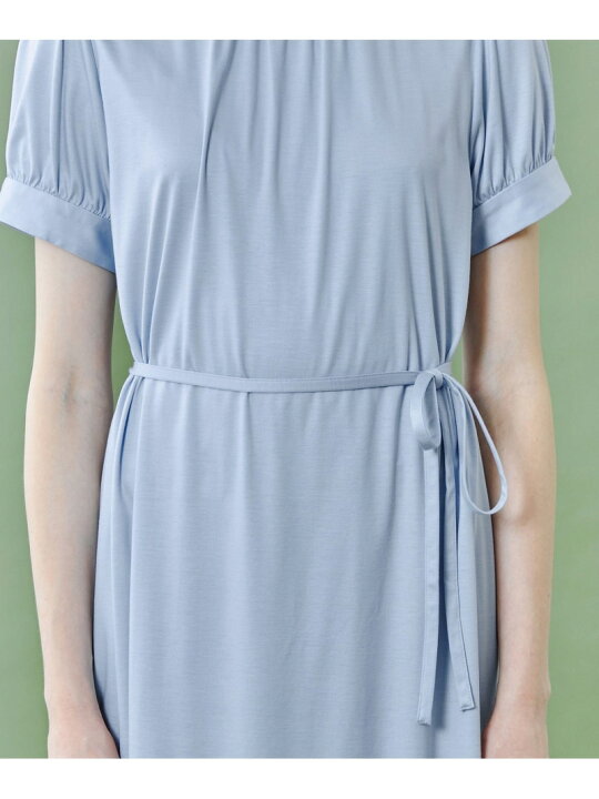 楽天市場】【SALE／25%OFF】セルロースコットンスムースドレス BLUE  