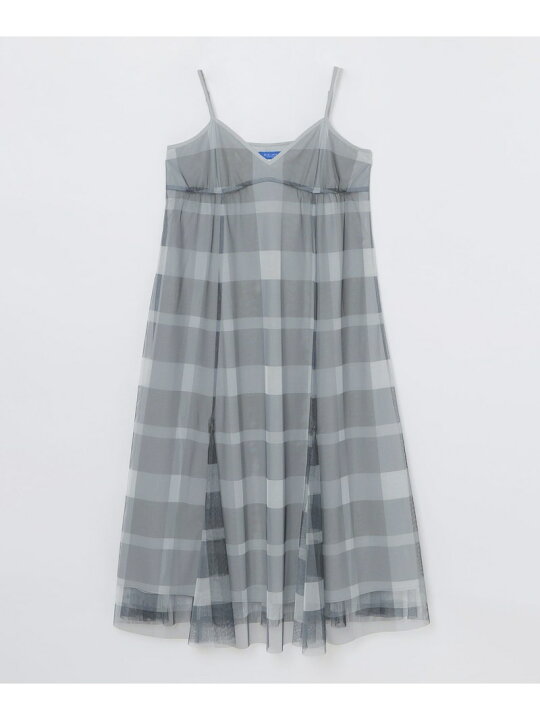 楽天市場】【美人百花コラボ】クレストブリッジチェックチュールニット 