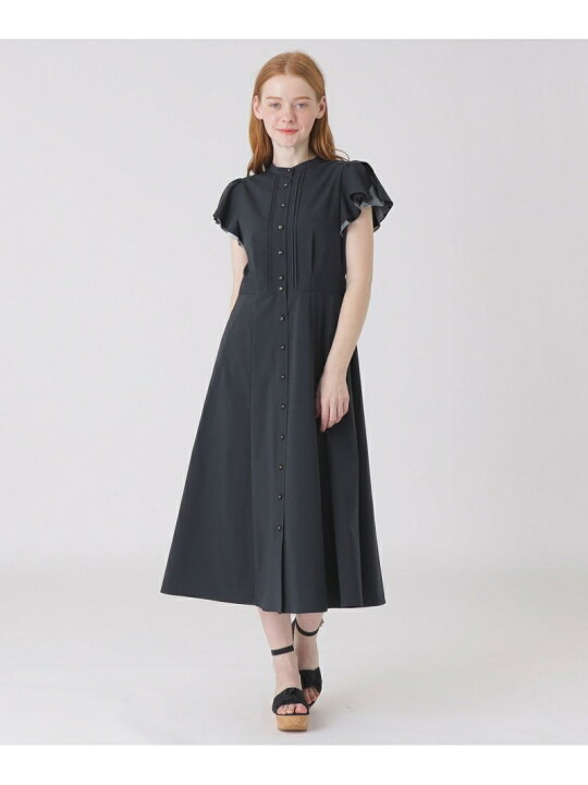 楽天市場】【SALE／22%OFF】シルキータフタシャツドレス BLUE LABEL 