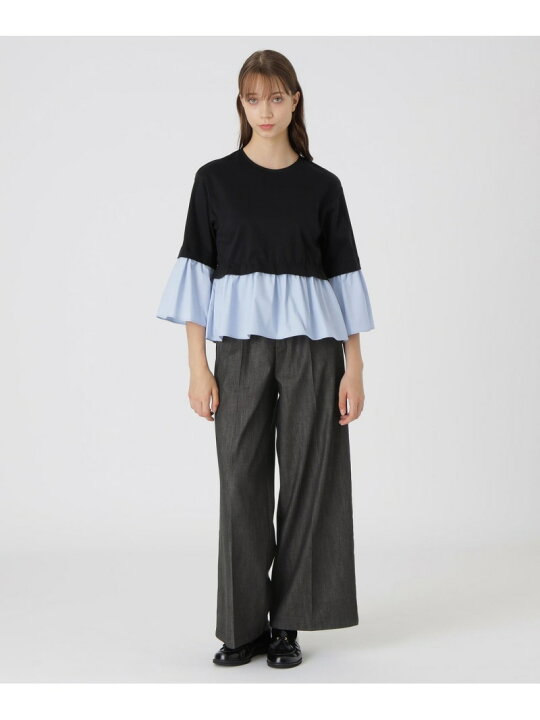 楽天市場】【SALE／20%OFF】フリルポンチトップス BLUE LABEL 