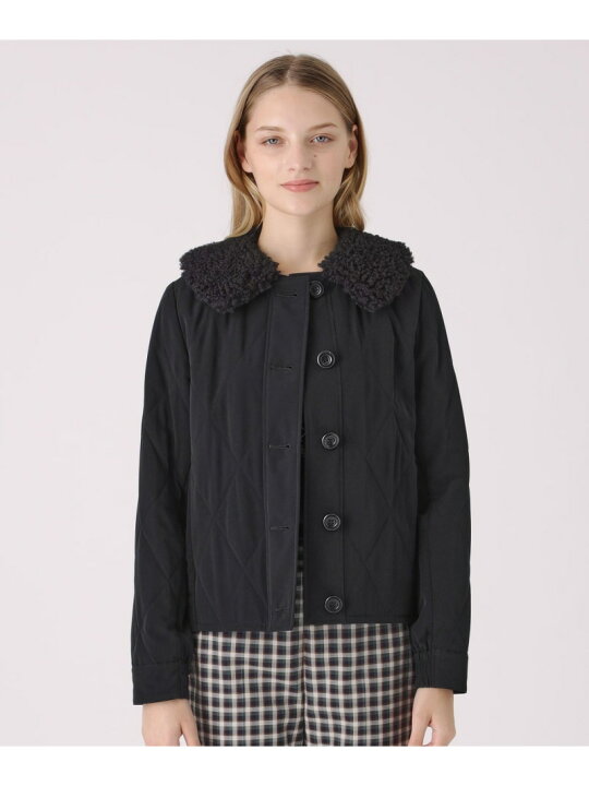 楽天市場】【SALE／48%OFF】ソフトデシンキルトブルゾン BLUE LABEL  