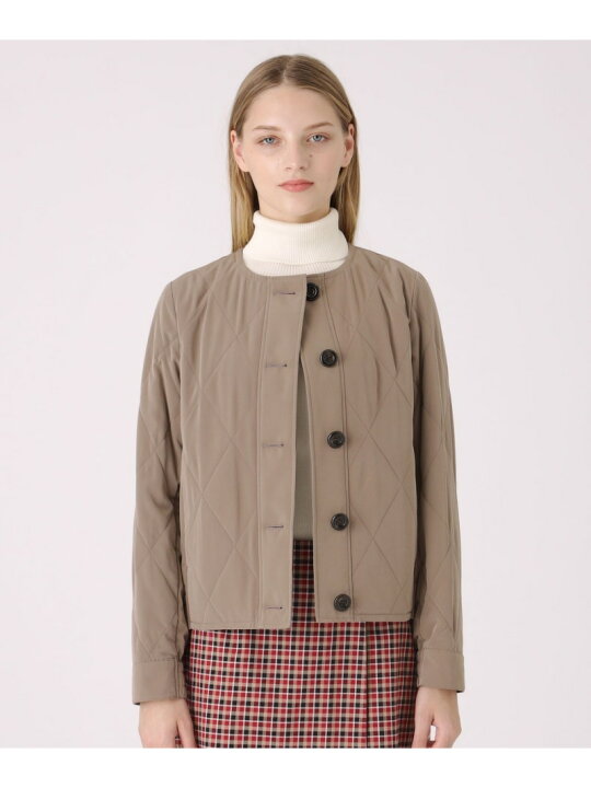 楽天市場】【SALE／48%OFF】ソフトデシンキルトブルゾン BLUE LABEL  