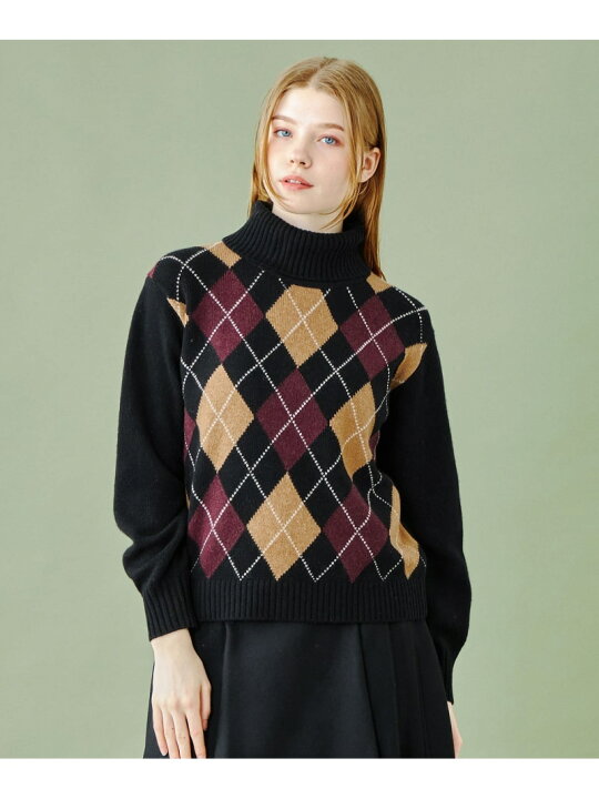 楽天市場】【SALE／32%OFF】【WEB限定】フロントアーガイル  