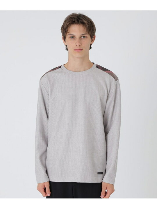 新品】ブラックレーベルクレストブリッジTシャツショルダーCBベージュLL 