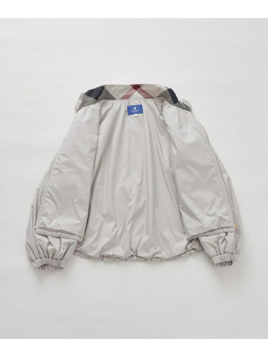 楽天市場】【SALE／48%OFF】コンパクトパウダータフタブルゾン BLUE 