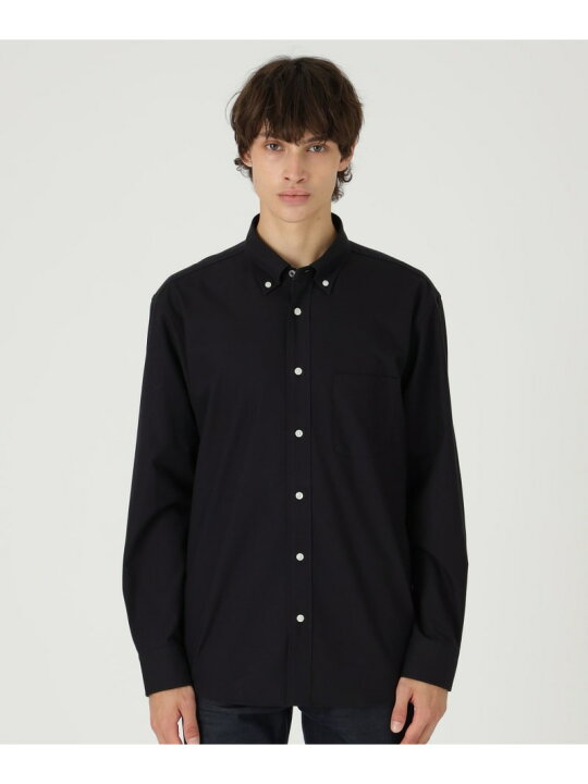 楽天市場】【SALE／50%OFF】オーガニックコットンオックスシャツ BLACK 