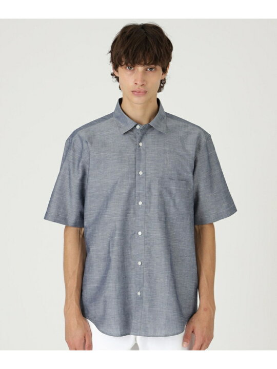 楽天市場】【SALE／50%OFF】リネンハーフスリーブシャツ BLACK LABEL 