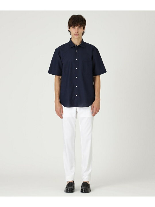 楽天市場】【SALE／50%OFF】リネンハーフスリーブシャツ BLACK LABEL 