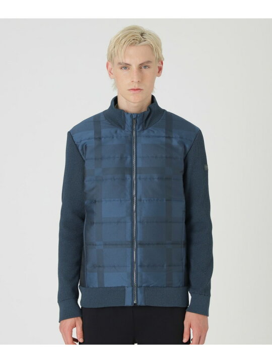 楽天市場】【SALE／20%OFF】ファブリックコンビニットブルゾン BLACK 
