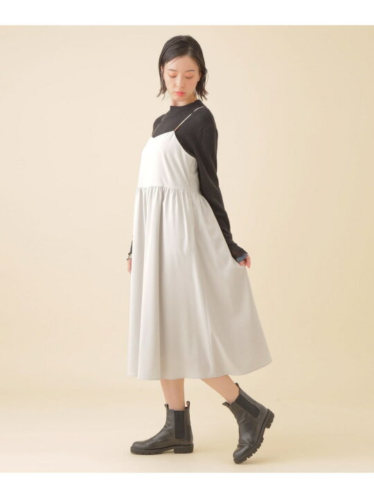 楽天市場】【SALE／40%OFF】パウダーファブリックキャミワンピース CB  