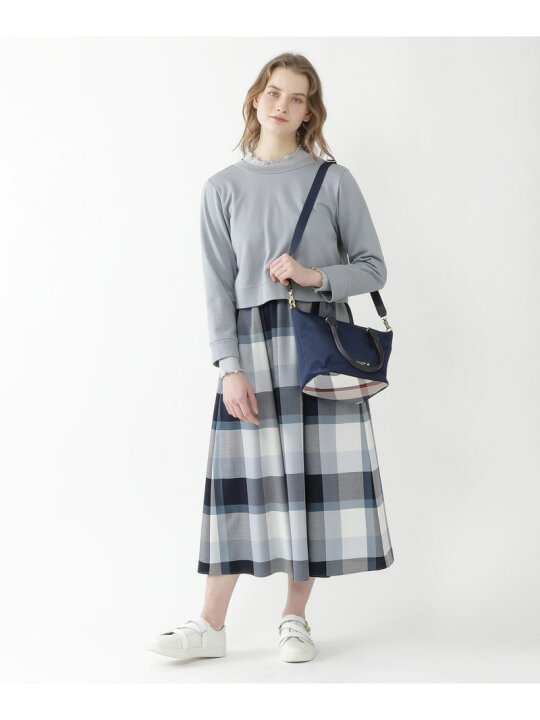 楽天市場】【SALE／22%OFF】クレストブリッジチェックエアリーツイル  
