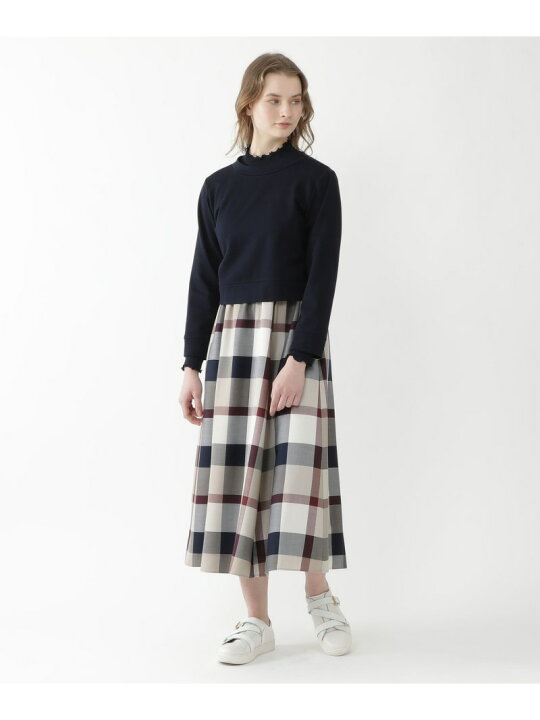 楽天市場】【SALE／22%OFF】クレストブリッジチェックエアリーツイル  