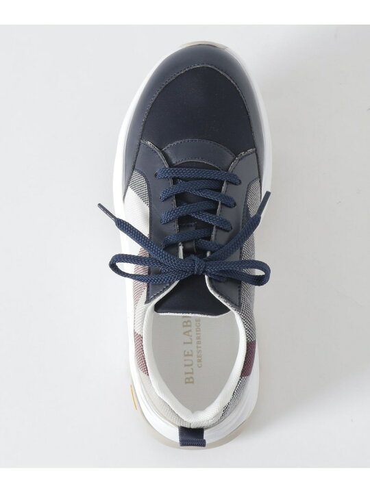 楽天市場】【SALE／40%OFF】クレストブリッジチェックスニーカー BLUE 